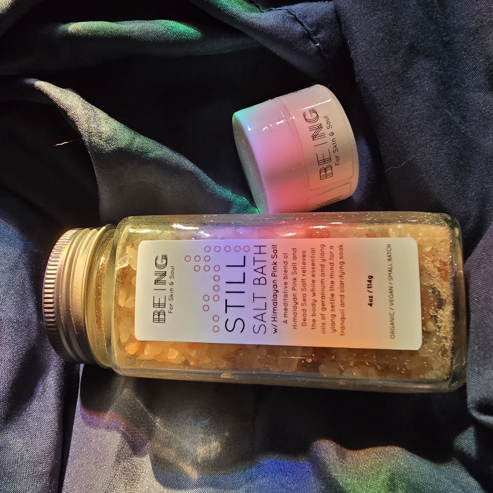 Being Still Salt Bath Set